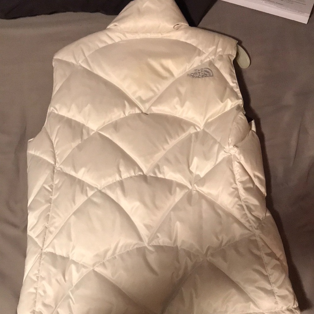 White North Face 550 Vest - Picture 2 of 2